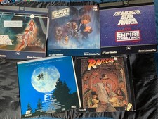 Vintage Movies LaserDisc Lot | Star Wars Episodes IV, V | E.T. | Indiana Jones picture