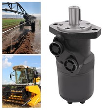 135RPM Hydraulic Motor Replacement Compact Hydraulic Motor High Torque Black picture