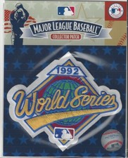 1992 World Series Jersey Patch Toronto Blue Jays Atlanta Braves Pkg 5