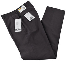 Bar lll Men's Wool Dress Pants New 29 31 32 40 Purple Flat Front Slim Fit picture