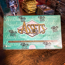Classic 1996 Assets - Factory Sealed Trading Card Box - All Sports - 36 packs picture