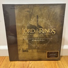 NEW The Lord of the Rings Trilogy Howard Shore Vinyl LP Deluxe Collector's Box picture
