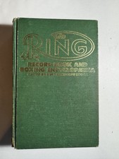 The Ring 1981 Record Book and Boxing Encyclopedia Bert Sugar Hardcover No DJ picture