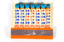 1950s Roadway Express Advertising Featured Matchbook Lucky Match 1 Missing Match picture