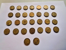 Joblot of Queen Elizabeth II & King George VI THREEPENCE x22 c1937-1967 Used picture