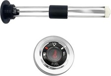 M MATI ATV Fuel Gas Tank Gauge Meter with Cap for Kawasaki Prairie 360 KVF360 picture