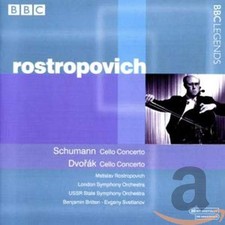ANTONIN DVORAK - Schumann: Cello Concerto, Op.129 / Dvorak: Cello Concerto, - CD picture
