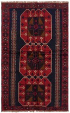 Traditional Vintage Hand-Knotted Area Rug 3'5