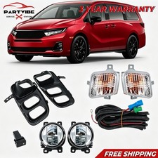 For Honda Odyssey 2021-2023 LED Fog Light+Switch+Bezel&Turn Signal Light LED picture