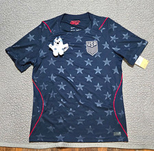 Nike USA Soccer Dri-FIT Star Jersey T-Shirt Men’s M Black/Gray Crew Neck picture
