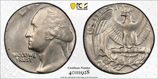 1965-98 Washington Quarter Mint Error Struck On 10C Planchet picture