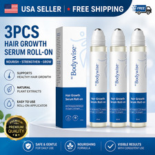 3-Pack Hair Growth Serum – Be Bodywise 3% Rosemary + 3% Redensyl (25ml Roll-On) picture