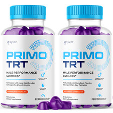 Primo TRT Men's Gummies Advanced Pro Formula Chewable Supplement 120 Gummies picture