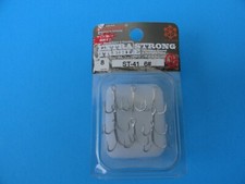 #6/8Pcs OOSHIMA Extra Strong Stinger ST-41 Round Bend 3X Treble  Hook Japan  picture