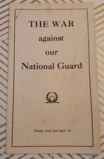 1956 American Mercury Pamphlet The War Against our National Guard RARE picture