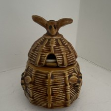 vintage ceramic beehive honey pot. Wilson & Purdy of Torquay, Devon. picture