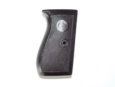 CZECH ARMY AND POLICE REPRO CZ 27 CZ27 grips 32acp 7.65mm dark brown picture
