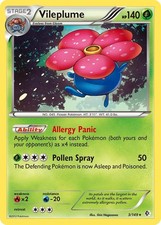 TCG - Vileplume - (BW Boundaries Crossed) 003/149 Rare Deck Exclusives picture