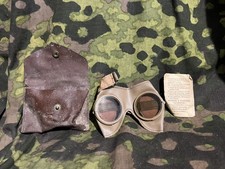 WWII Ww2 German Panzer/ Motorcycle Umbral goggles “ultrasin” - Zeiss Original picture
