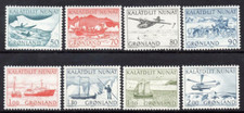 Greenland #Mi079/Mi100 MNH 1971-1977 Postal Transport Definitives [78-85] picture