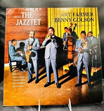 LP: Art Farmer - Benny Golson,  Meet The Jazztet, Argo  LP 664, Mono 1960, Hard picture