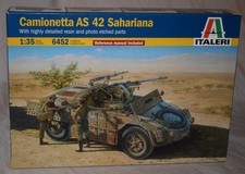 Italeri Kit No. 6452 Camionetta AS 42 Sahariana Vehicle - NEW - 1:35 Scale picture