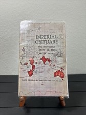 Imperial Obituary: Mysterious death of British Empire Richard Hilton,REPRINT picture