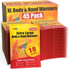 Large Hand & Body Warmers - 18 Hours Heat, All-Natural, Odorless, Air Activated picture