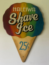 Rare Steven Neill “Haleiwa Shave Ice” #8554 Sign Art Collectible 2016 picture