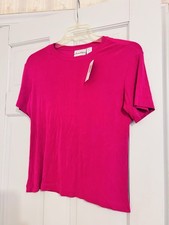 Chico's Pink Traveler Pink Top Size2 picture