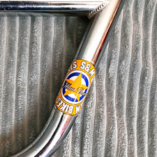 original S&M slam bars 8 in rise Chrome plated picture