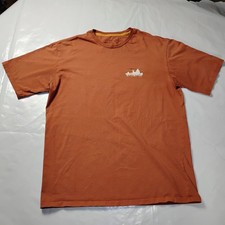 Patagonia Mens S Short Sleeve Shirt Orange Save Our Home Planet picture