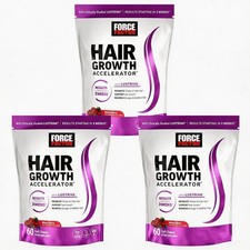【3 Packs】 Force Factor Hair Growth Accelerator Soft Chews, Hair Growth Vitamins picture