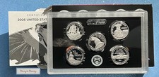 2026 S SILVER   5 coin Quarter Set 99% pure 5 silver quarters picture