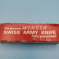 VTG Wenger Helvetia Swiss Army Knife White Multi-Tool Pocket Knife Made In USA picture