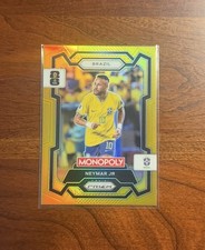 2026 Panini Prizm Monopoly Fifa World Cup - Neymar Jr #15 Gold Prizm 49/49 picture