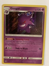 Gengar 38/111 Sm-Crimson Invasion Holo NM picture