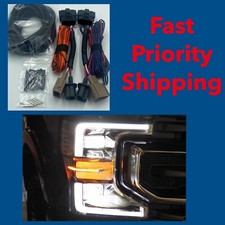 2020 2021 2022 Ford F250 350 + Headlight Halogen To LED Conversion Adapter Kit picture