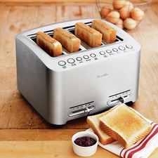 🔥 Sale Breville Die-Cast 4-Slice Smart Toaster - Authentic, ⚡. picture