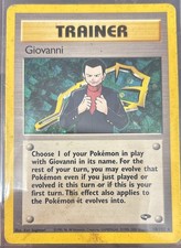 Giovanni 18/132 Gym Challenge Holo picture