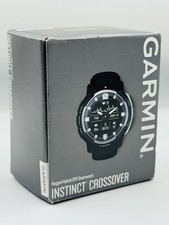 Garmin Instinct Crossover Rugged GPS Fitness Watch Black 010-02730-13 picture
