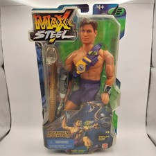 Max Steel Python Fighter Action Figure 2000 Mattel 12 Inch picture