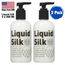 USA Seller  Liquid Silk 2x 250 ml Personal Lubricant Sex Lube picture
