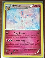Sylveon 72/111 Rare Furious Fists Pokemon TCG LP picture