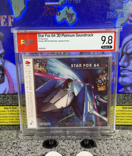 2011 Club Nintendo Star Fox 64 3D Platinum Soundtrack CD NFR PSA 9.8 A+ Sealed picture