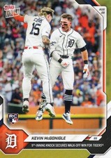 2026 Topps Now Kevin McGonigle #615 Gold Foil /50 Rookie RC Baseball Card picture