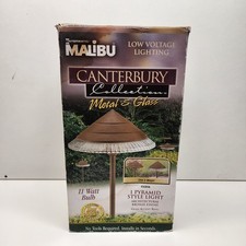 Malibu CANTERBURY COLLECTION Pyramid 11 Watt Low Voltage Light CS31TA No Manual picture
