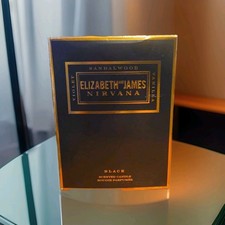 ELIZABETH AND JAMES NIRVANA BLACK SANDALWOOD 10 Oz.  CANDLE  picture