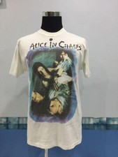Remake 90s Alice In Chains 1991 Band White t shirt, We die young TE8310 picture