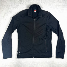 Icebreaker Merino Wool Jacket Mens L Mid Layer Full Zip Expeditionweight Hiking picture